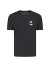 Dolce & Gabbana Crown And Bee Embroidered Crew Neck T-shirt In Black  