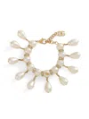 Dolce & Gabbana Engraved Logo Bracelet In Gold
