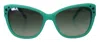 Dolce & Gabbana Green Stars Acetate Square Shades Dg4124  Sunglasses In Green