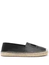 Dolce & Gabbana Logo-embossed Leather Espadrilles