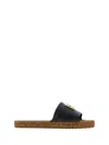 Dolce & Gabbana Espadrilles Mit Logo In Black