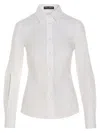 Dolce & Gabbana Tailored Shirt With Collared Neck And Buttoned Cuffs In White