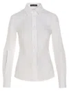 Dolce & Gabbana Tailored Shirt With Collared Neck And Buttoned Cuffs In White