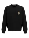 Dolce & Gabbana Essential Sweatshirt Black In Black