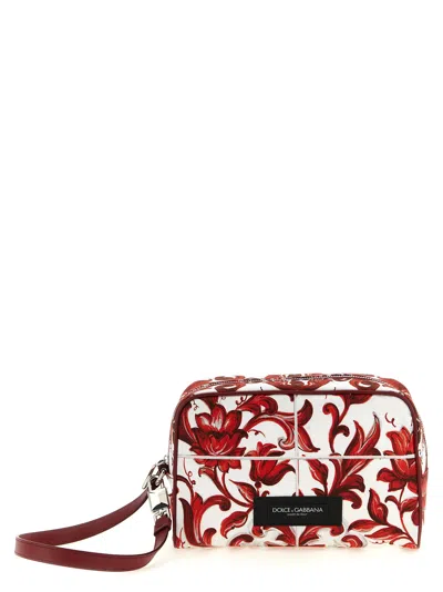 Dolce & Gabbana Essenza Shoulder Bag In Red