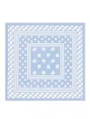 Dolce & Gabbana Logo Printed Silk Scarf In White