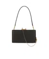 Dolce & Gabbana Elegant Mini Handbag With Distinctive Gold-tone Accents In Black