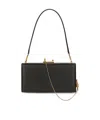 Dolce & Gabbana Elegant Mini Handbag With Distinctive Gold-tone Accents In Black