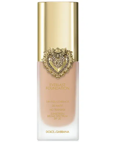Dolce & Gabbana Everlast Foundation In 12n Light Medium - Olive Neutral Underto