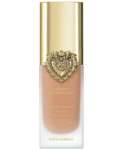 Dolce & Gabbana Everlast Foundation In 17w Medium - Peach Warm Undertones