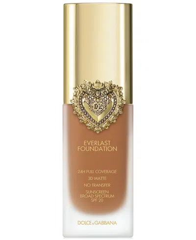 Dolce & Gabbana Everlast Foundation In 25w Medium Deep - Yellow Warm Undertones