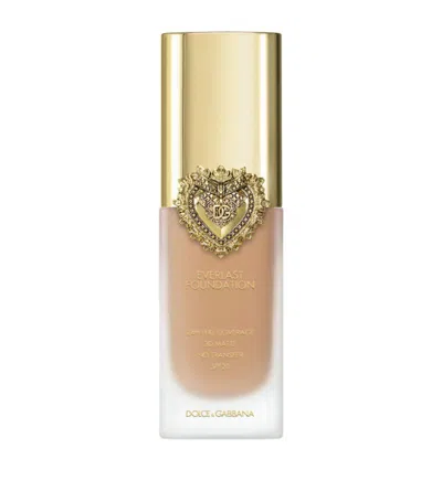Dolce & Gabbana Everlast Foundation Spf 20 In 24n Medium - Olive Neutral Undertones
