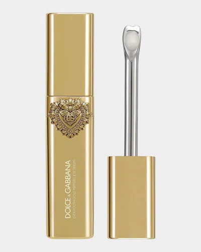 Dolce & Gabbana Ever-youth Gold Peptides Eye Serum In Transparent