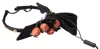 Dolce & Gabbana Black With Multicolor Fig Fruit Crystal Tiara Diadem Headband