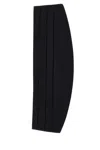 Dolce & Gabbana Women Black Satin Smoking Band In Black