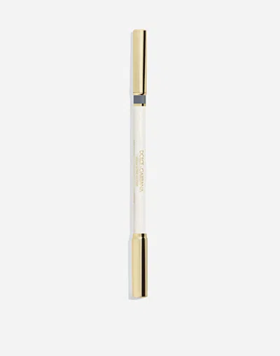 Dolce & Gabbana Eye Pencil 06 Metallic Steel In 06 Metallic Steel - Blue Toned Metallic Silver Grey
