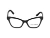 Dolce & Gabbana Womens Black Dg3391b Cat-eye Acetate Optical Glasses In Black