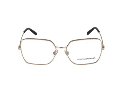 Dolce & Gabbana Eyeglasses In Gold