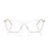 Dolce & Gabbana Dg3347 Sicilian Taste Eyeglasses In 3133 Clear/gold