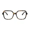 Dolce & Gabbana Dg5105u Dg Crossed Eyeglasses In 502 Havana