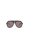 Dolce & Gabbana Dolce  Gabbana Eyewear Aviator Frame Sunglasses In Gray