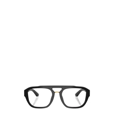 Dolce & Gabbana Dolce  Gabbana Eyewear Aviator Glasses In Black