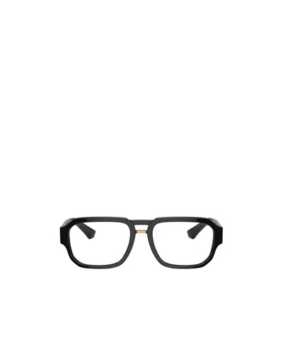 Dolce & Gabbana Dolce  Gabbana Eyewear Aviator Glasses In Black