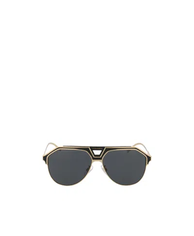 Dolce & Gabbana Dolce  Gabbana Eyewear Aviator Sunglasses In Black