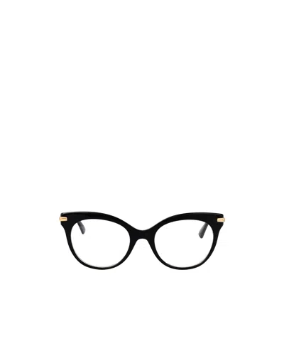 Dolce & Gabbana Dolce  Gabbana Eyewear Butterfly Frame Glasses