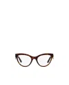 Dolce & Gabbana Dolce  Gabbana Eyewear Butterfly Frame Glasses In White