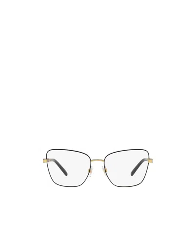 Dolce & Gabbana Dolce  Gabbana Eyewear Butterfly Frame Glasses In White