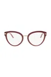 Dolce & Gabbana Sonnenbrille Mit Cat-eye-gestell In Brown