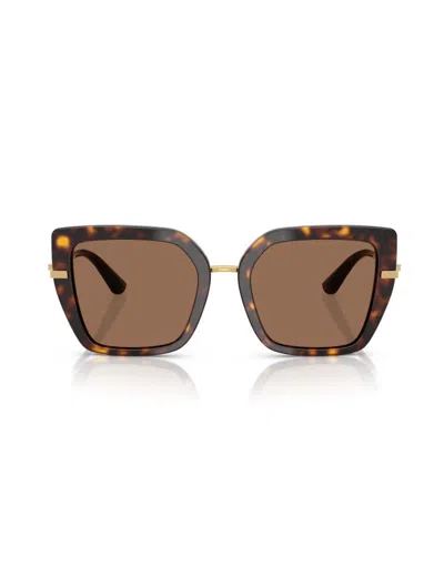 Dolce & Gabbana Dolce  Gabbana Eyewear Butterfly Frame Sunglasses