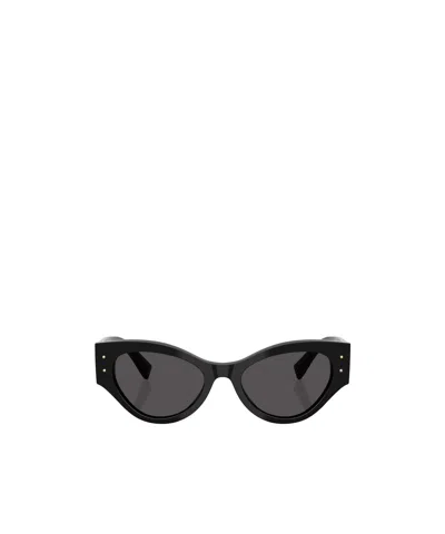 Dolce & Gabbana Dolce  Gabbana Eyewear Butterfly Frame Sunglasses