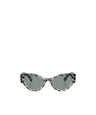 DOLCE & GABBANA DOLCE  GABBANA EYEWEAR BUTTERFLY FRAME SUNGLASSES