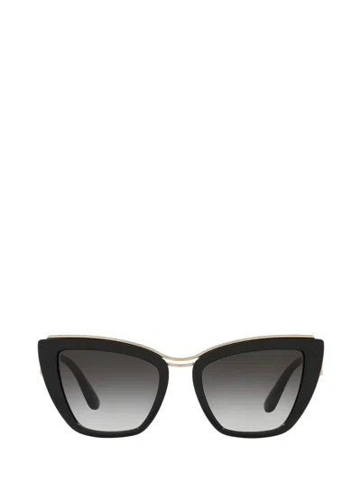DOLCE & GABBANA DOLCE  GABBANA EYEWEAR BUTTERFLY FRAME SUNGLASSES