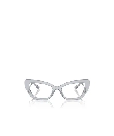Dolce & Gabbana Dolce  Gabbana Eyewear Cat-eye Glasses In White