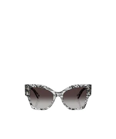 Dolce & Gabbana Dolce  Gabbana Eyewear Cat-eye Sunglasses In Gray
