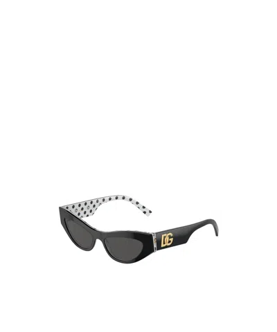 DOLCE & GABBANA DOLCE  GABBANA EYEWEAR CAT-EYE SUNGLASSES