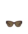 Dolce & Gabbana Tortoiseshell-effect Butterfly-frame Sunglasses In Brown