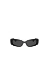 Dolce & Gabbana Dna Rectangle-frame Sunglasses In Black