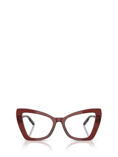 Dolce & Gabbana Eyewear Eyeglasses In Brown