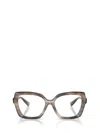 Dolce & Gabbana Full Frame Plain Mirror In Brown