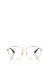 Dolce & Gabbana Eyewear Eyeglasses In Gold