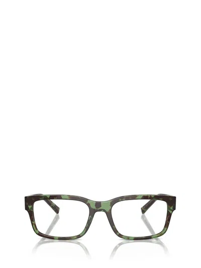 Dolce & Gabbana Eyewear Eyeglasses In Havana Green