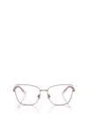 Dolce & Gabbana Dolce&gabbana 55mm Butterfly Optical Glasses In Rose