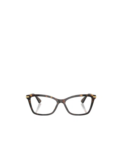 Dolce & Gabbana Dolce  Gabbana Eyewear Rectangular Frame Glasses