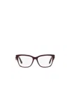 Dolce & Gabbana Dolce  Gabbana Eyewear Rectangular Frame Glasses In White