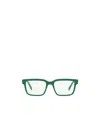 Dolce & Gabbana Dolce  Gabbana Eyewear Rectangular Frame Glasses In White