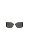 Dolce & Gabbana Dolce  Gabbana Eyewear Rectangular Frame Sunglasses In Black